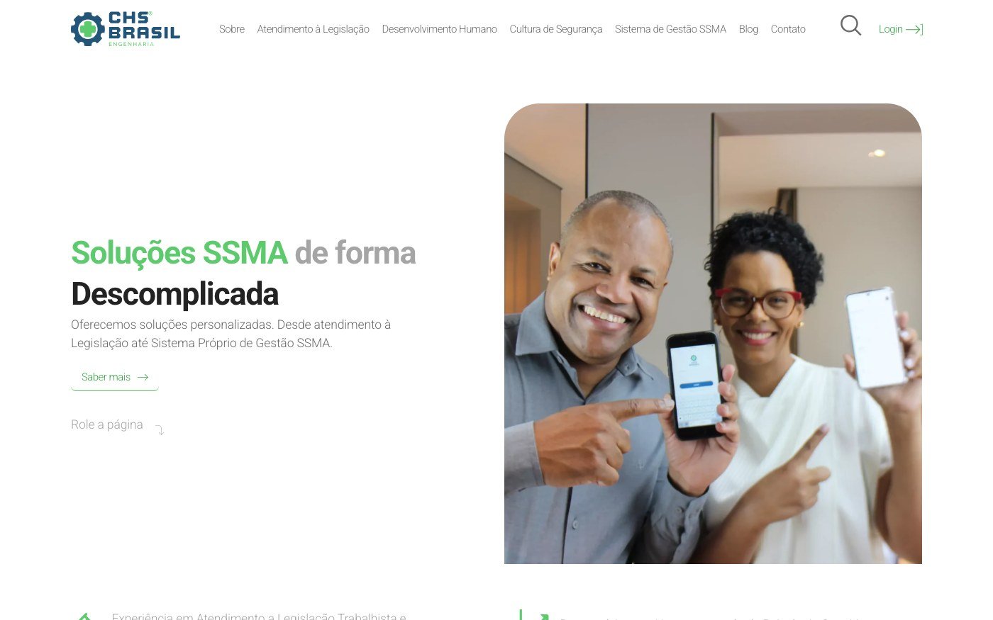 Aperçu du projet CHS Brasil Engenharia