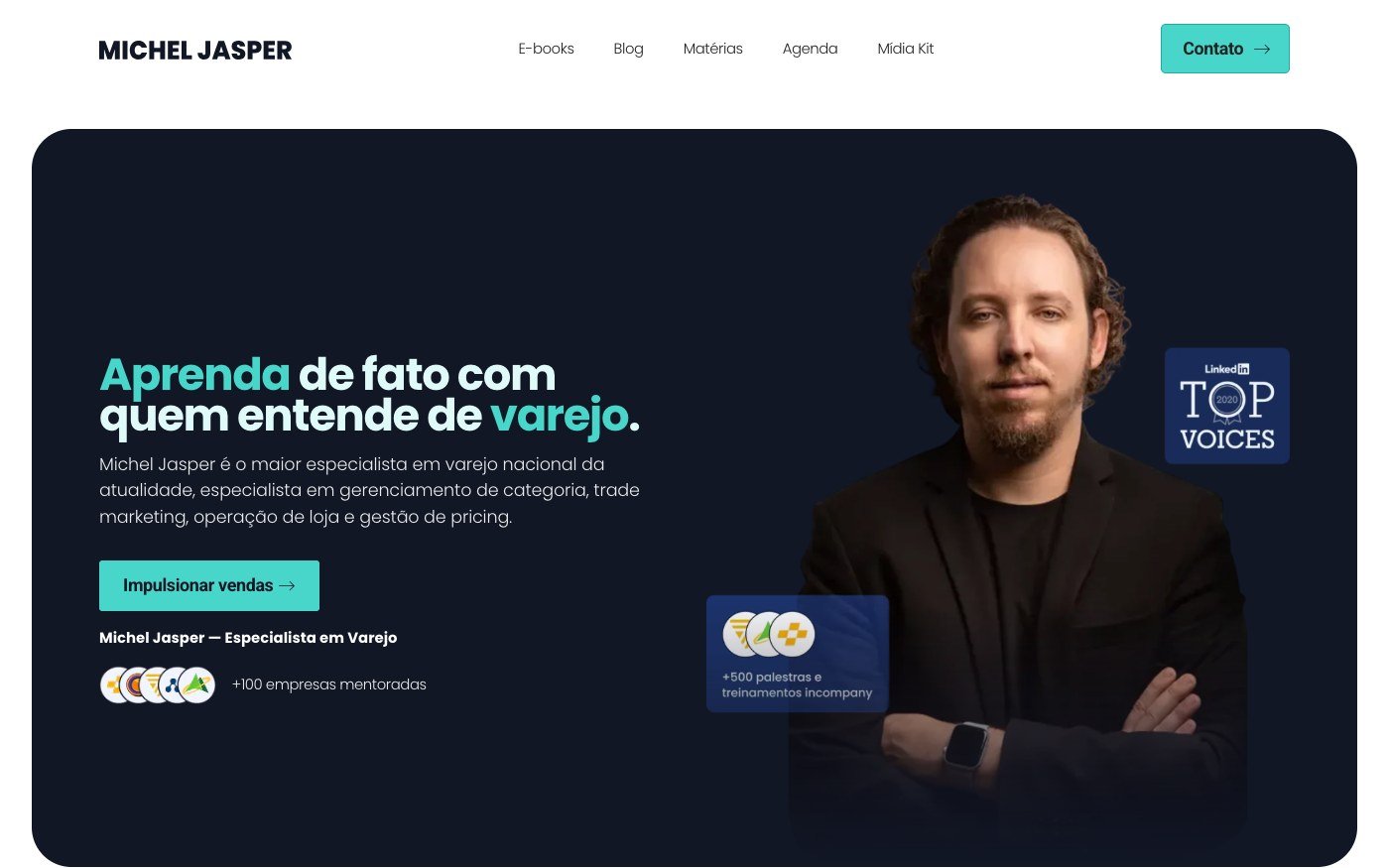 Aperçu du projet Michel Jasper