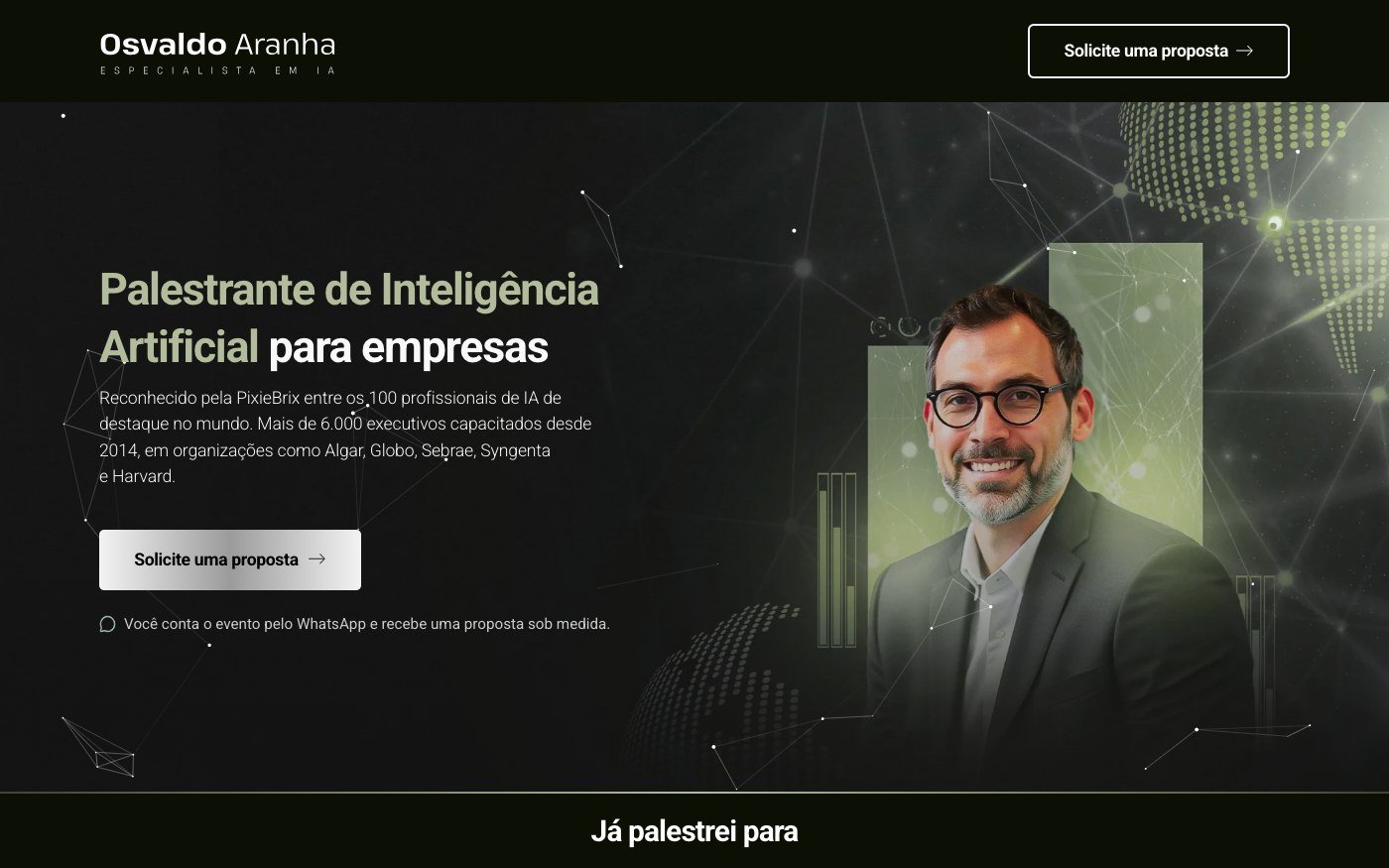 Aperçu du projet Osvaldo Aranha