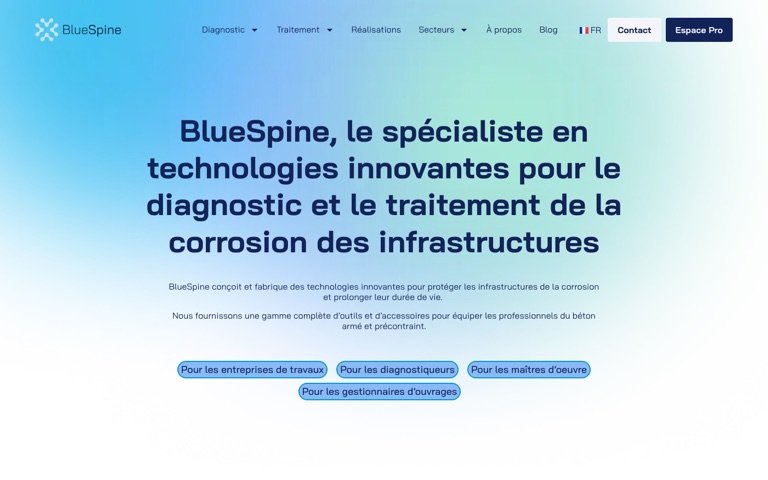Aperçu du projet BlueSpine