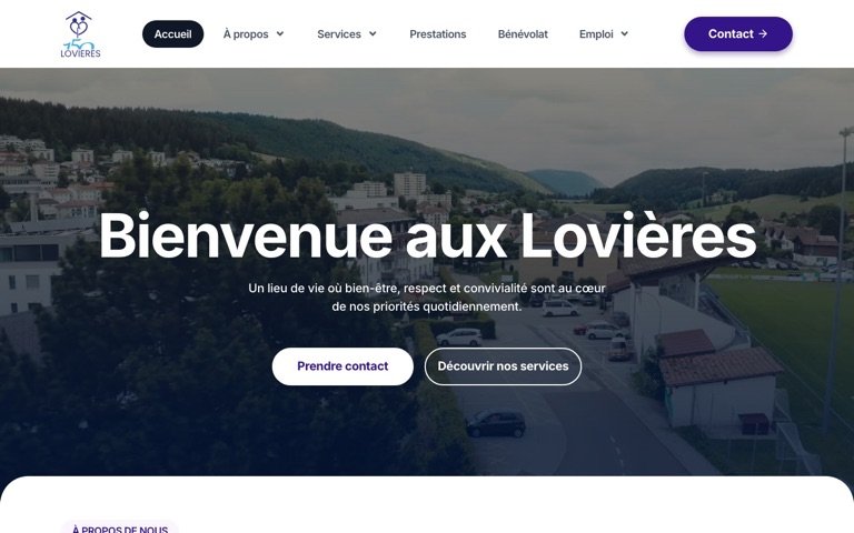 Aperçu du projet Les Lovières