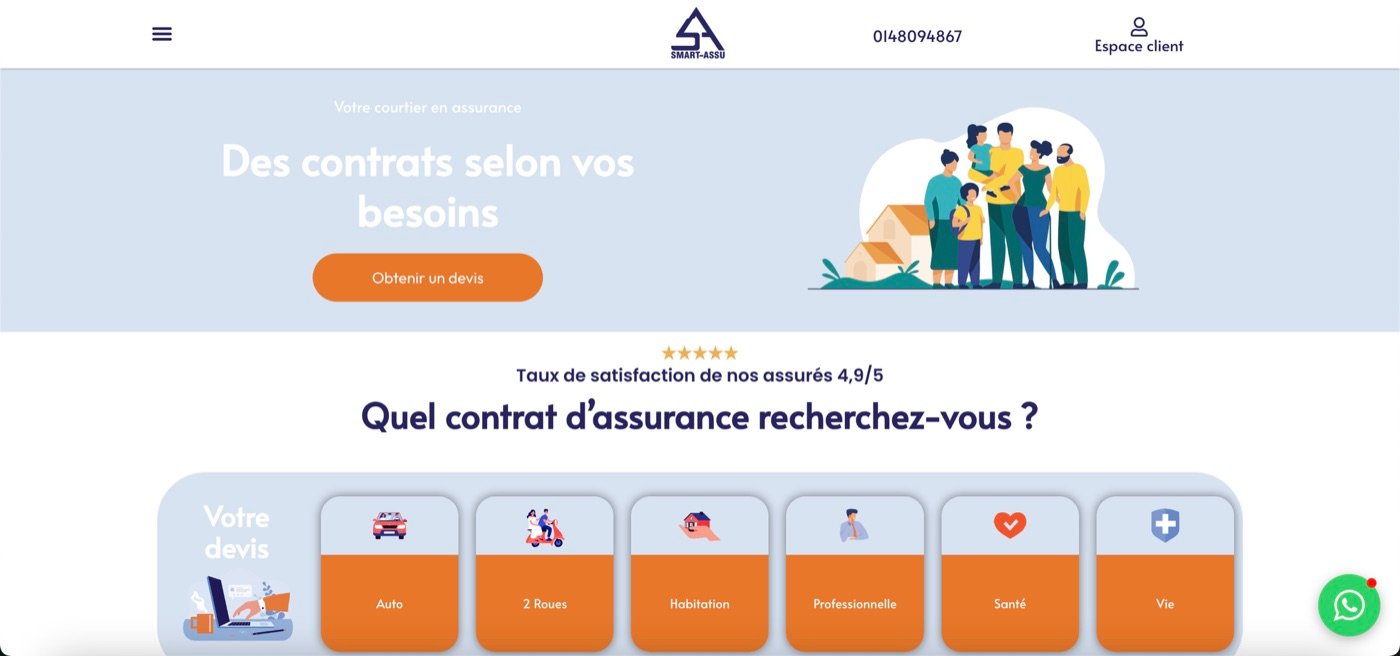 Aperçu du projet Smart Assu